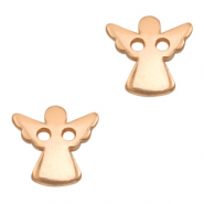 Metaal bedels DQ tussenstuk angel Rosé goud (nikkelvrij)