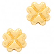 Metaal kralen DQ 4 hartjes Goud (nikkelvrij)