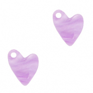 Bedels Plexx hart Lilac pink