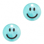 Bedels Plexx smiley Shiny tiffany blue