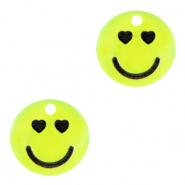 Bedels Plexx smiley hearts Neon yellow