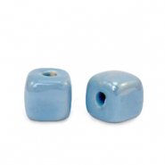 Grieks keramiek DQ cubes 7mm Brisk blue