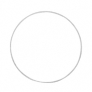 Metaal onderdelen DQ dichte ring 30mm Antiek zilver (nikkelvrij)