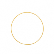 Metaal onderdelen DQ dichte ring 20mm Goud (nikkelvrij)