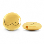 Metaal kralen DQ breasts Goud (nikkelvrij)