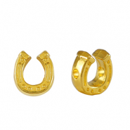 Metaal kralen DQ hoefijzer Goud (nikkelvrij)