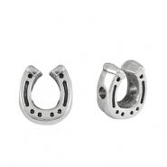 Metaal kralen DQ hoefijzer Antiek zilver (nikkelvrij)