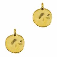 Metaal bedels DQ irregular 12mm Goud (nikkelvrij)