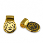 Metaal schuivers DQ shell Goud (nikkelvrij)