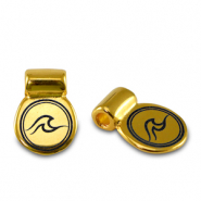 Metaal schuivers DQ wave Goud (nikkelvrij)