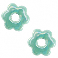 Grieks keramiek DQ flower Turquoise