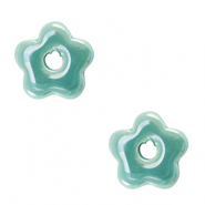 Grieks keramiek DQ flower Turquoise