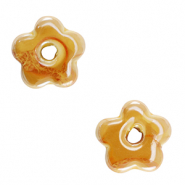 Grieks keramiek DQ flower Warm yellow