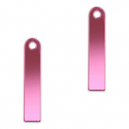 Statement hangers bar Metallic magenta purple