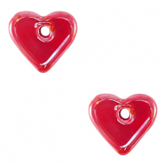 Grieks keramiek DQ heart Bonfire red