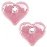 Grieks keramiek DQ heart Pink