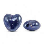 Grieks keramiek DQ heart Dark blue