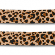 Bandana leopard Beige-brown-black