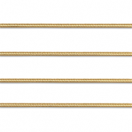 Benodigdheden van Stainless steel Roestvrij staal (RVS) jasseron snake Gold