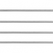 Benodigdheden van Stainless steel Roestvrij staal (RVS) jasseron snake Silver