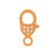 Gekleurde onderdelen voor karabijnslot heart Orange