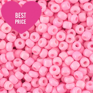 Rocailles 8/0 (3mm) Pretty pink