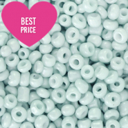 Rocailles 12/0 (2mm) Bleached haze blue