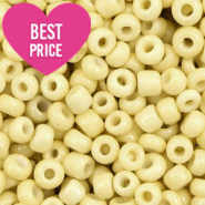 Rocailles 12/0 (2mm) Soft yellow