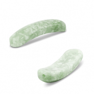 Tussenstuk van natuursteen jade Light green