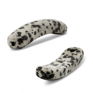 Tussenstuk van natuursteen dalmati&euml;r jaspis Greige-black