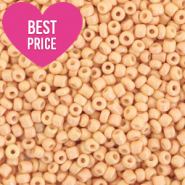 Rocailles 12/0 (2mm) Honeybell orange