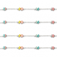 Benodigdheden van Stainless steel Roestvrij staal (RVS) jasseron disc Silver-multicolour