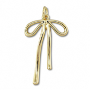 Brass TQ metaal bedels bow Gold