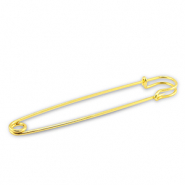 Metaal onderdelen ornamental pin Gold