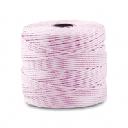 Nylon S-Lon rijgdraad 0.5mm Light lilac pink
