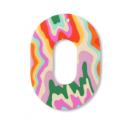 hangers van polymeer ovaal Multicolour