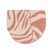 hangers van polymeer Light peach pink-light brown