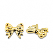 Kralen metallook bow Gold metallic