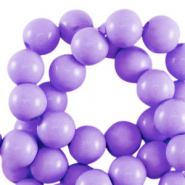 8 mm kralen van acryl shiny Lilac