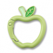 Gekleurde onderdelen voor sleutelhanger apple Mint green-green