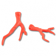 Hangers van acryl coral Orange