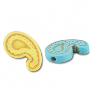 Keramiek kraal drop Multicolour