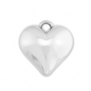 Statement hangers heart Silver