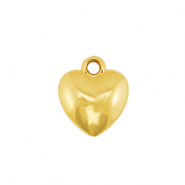 Statement hangers heart Gold