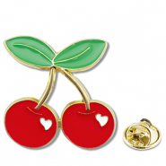 Pins cherries Red-green-gold