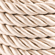 Musthave koord twisted 10mm Beige brown