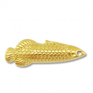 Bedels van Stainless steel Roestvrij staal (RVS) fish Gold