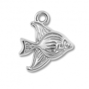 Bedels van Stainless steel Roestvrij staal (RVS) fish Silver