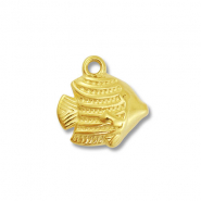 Bedels van Stainless steel Roestvrij staal (RVS) fish Gold