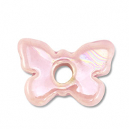 Grieks keramiek DQ butterfly Light pink
